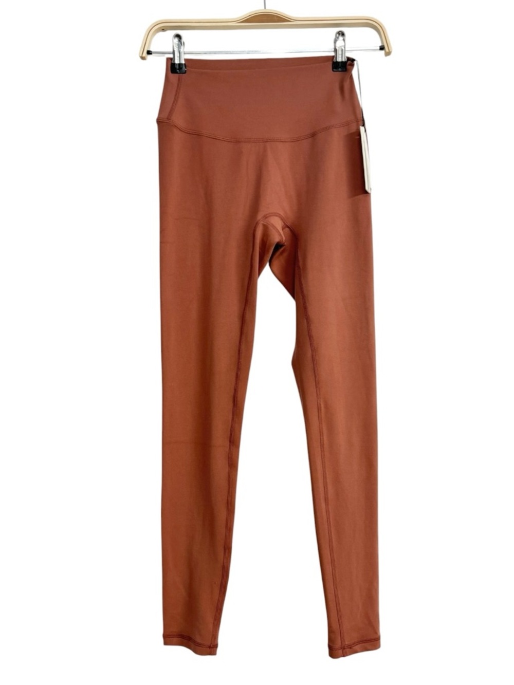 Paragon High Waisted Leggings Brownie Pink Activewear Yoga Size Medium NWT